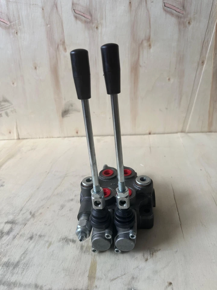 18,5 GPM (70L) Hydraulic Monoblock Control Valve with 2 Levers, 3/4" BSP - Image 4 of 4