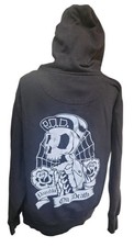 P.O.D. Payable On Death Black Full Zip Hoodie Metal Rock Band Alternative Size M