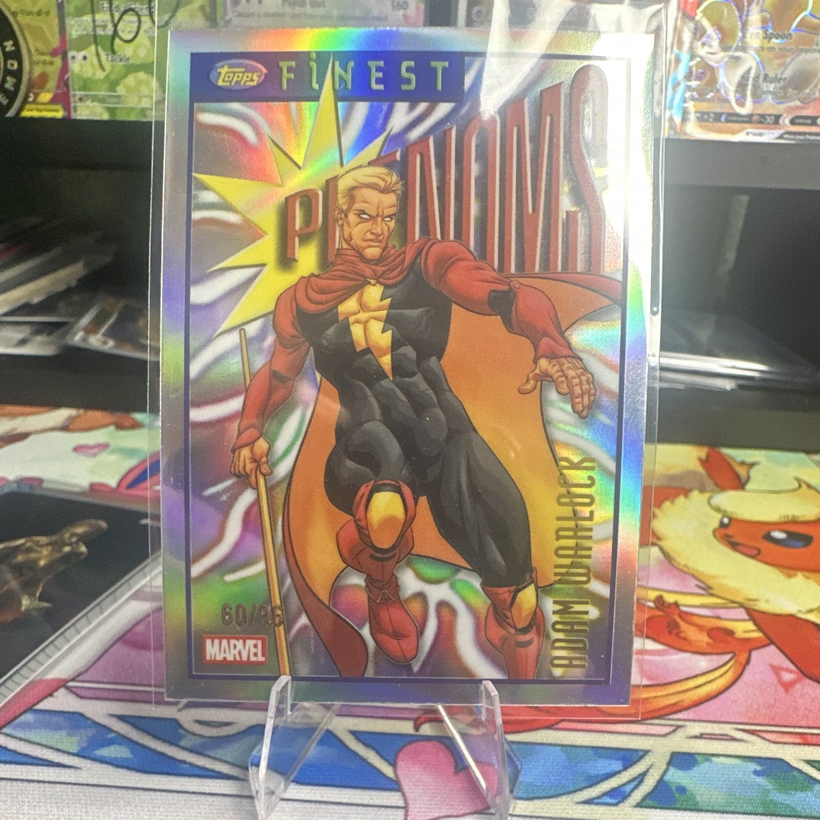 Topps Marvel Topps Finest 2023 Adam Warlock TF-005 Serial Numbered 60/96