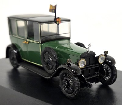 Oxford 1/43 Daimler Queen Mary 1928 Green Diecast Scale Model Car
