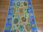 Turkish Oushak Rug,Modern Multicolored Area Rug,Handmade Bohemian Rug 2.7x6 — photo 10