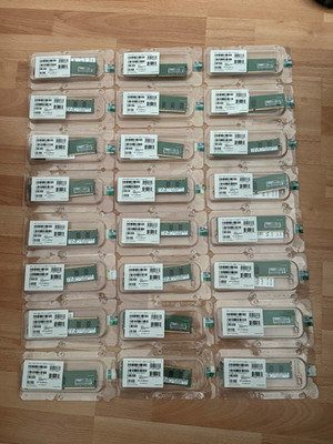 24x HPE 8GB 1Rx8 PC4-2666V-RD1-12 RAM Riegel - UNGETESTET (Beschreibung lesen!)