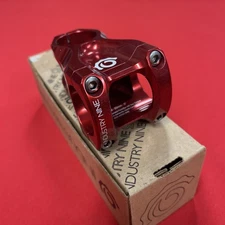 Industry Nine A318 MTB Mountain Bike Bicycle Stem Red +/- 5 deg 31.8 x 50mm NEW