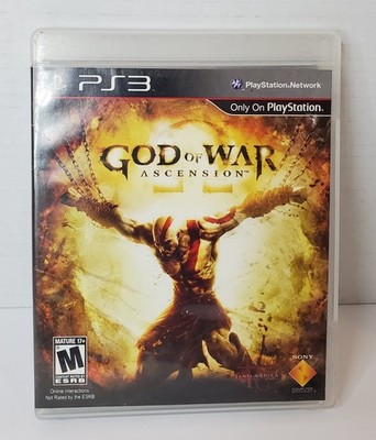 God of War Ascension - Sony PS3 in Original Box w. Manual & Reg Card (TESTED)