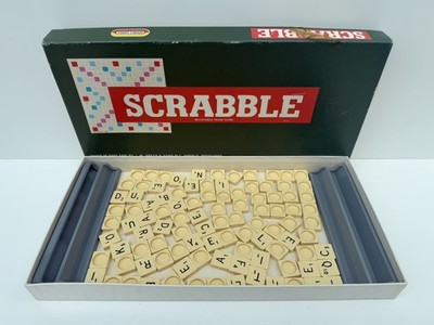 1983 Scrabble Board Game by Spears Games Vintage - Complete