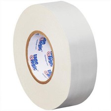 1" x 60 yds. White Tape Logic 11 Mil Gaffers Tape 48 Rls/Case