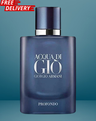 NIB GIORGIO ARMANI Acqua Di Gio Profondo for Men Eau De Parfum Spray 4.2 Ounces