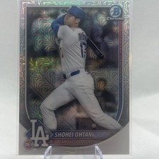 Topps 2025 Bowman Chrome Mega Box Mojo Refractor Shohei Ohtani #17 Dodgers
