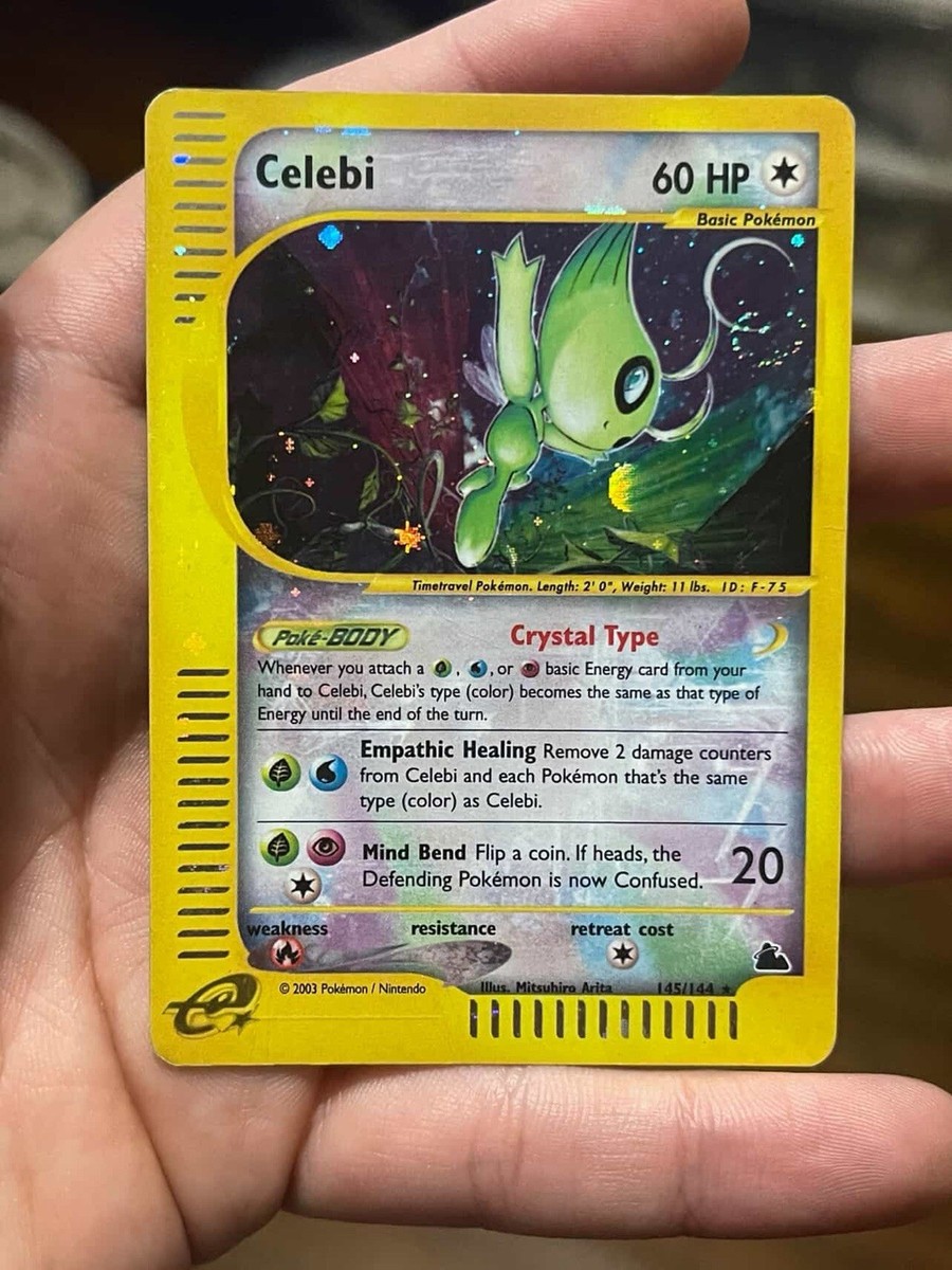 Celebi 145/144 Skyridge Holo