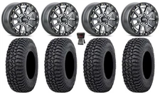 ITP SD10 Bdlk 15" Wheels Grey 32" Tricera Tires Polaris Ranger 1500 & Xpedition