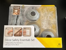 Safety Essentials Set Safety 1st Childproof Plug Protectors 46 Piece Set NEW