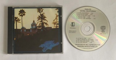 EAGLES - HOTEL CALIFORNIA   UK CD ALBUM Life in the Fast Lane New Kid in Town