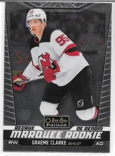 Graeme Clarke - New Jersey Devils - Marquee Rookie -2025 O-Pee-Chee Platium #239