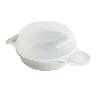 Nordic Ware Microwave Eggs 'N Muffin Pan, White, 4.1'' x 4.1''