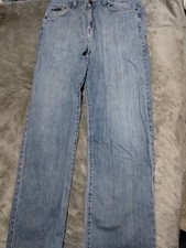 Calvin Klein Men's Size 34x34 Relaxed Straight Light Wash