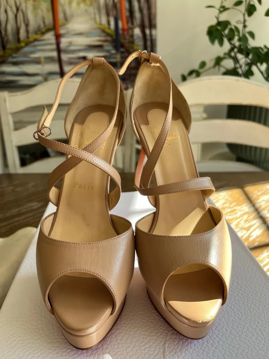 Christian Louboutin Bianca Suede Heels for Women for sale | eBay