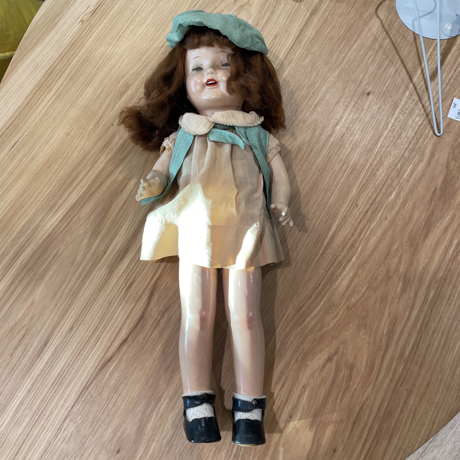 Antique Composition Mama Crying Doll 19&rdquo;