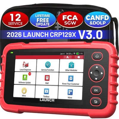 LAUNCH CRP129X V3.0 KFZ OBD2 Diagnosegerät Auto Fehler Auslesegerät TPMS CAN-FD