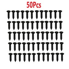 50X Iron Guitar Pickguard Screws For Fender Strat/Tele Electric Guitar Bass N