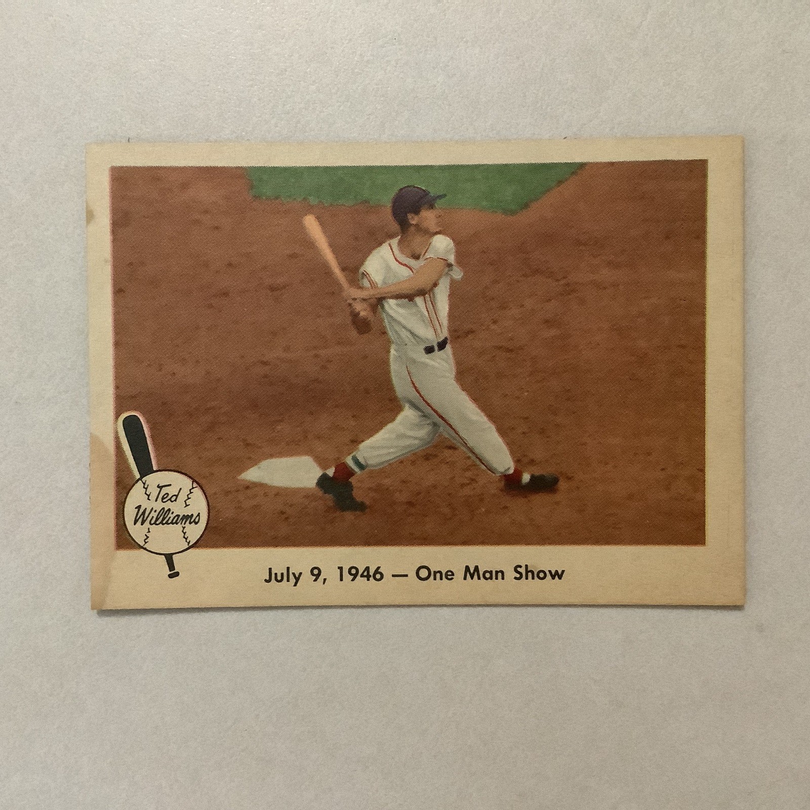 1959 Fleer Ted Williams #27 July 9, 1946 - One Man Show VGEX/EX