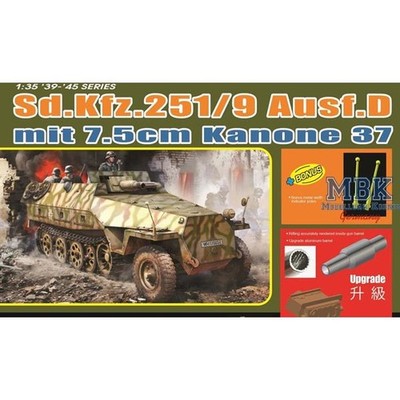 DRAGON 6516 Sd.Kfz. 251 / 9 Ausf. D m. 7.5 cm Kanone 37