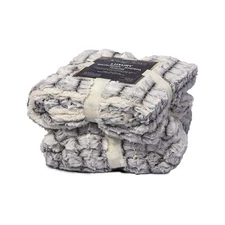 Hotel Suite Soft Micromink Sherpa Throw Blanket Super Cozy Reversible Ultra L...