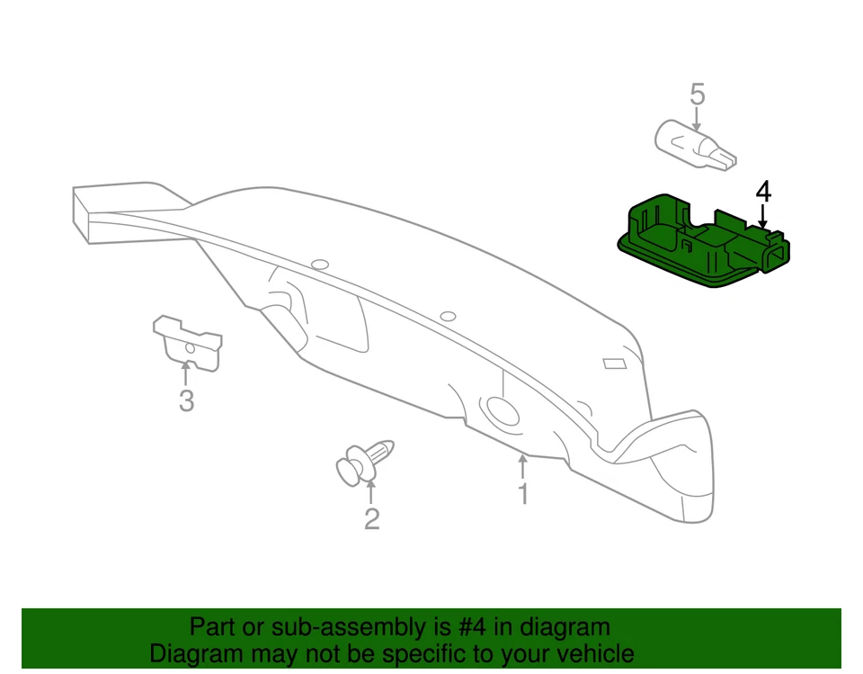 Lente genuina Honda 2001-2024 Honda 34261-S5A-003 Foto 4 de 4