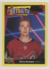 2020-21 Upper Deck UD Portraits Gold /25 Darcy Kuemper #P-22 07ow