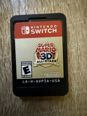 Super Mario All-Stars 3D Nintendo Switch Game Cartridge, Loose, Tested.
