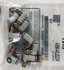 1Bag/10PCS New SMC KQ2L06-M5A Connector KQ2L0...