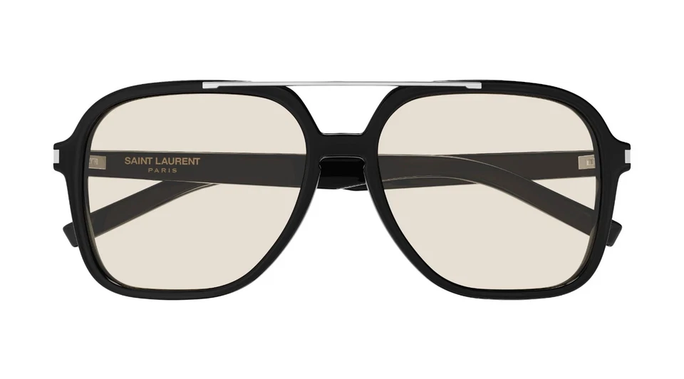 Saint Laurent SL 545 Black/Light Yellow (001) Sunglasses - Image 2 of 4
