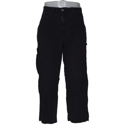 H&M, Cargohose, Größe: 32, Schwarz, Baumwolle, Einfarbig, Herren #puh