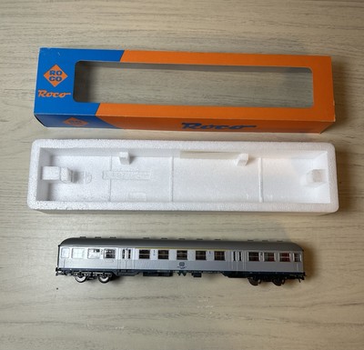 Roco H0 DB 2nd Class Open Coach Box 4266S Train Model With Box Vintage