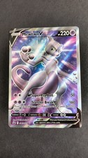 Mewtwo V SWSH229 Pokemon GO ETB Full Art Holo Black Star Promo TCG Card