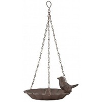 VogelträNke Gusseisen HäNgend Vogelbad Futterschale Landhausstil VöGel