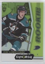 2018-19 Upper Deck Synergy Rookies Green 195/299 Tier 1 Isac Lundestrom #61 1o3