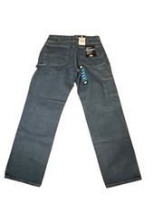 NEW Dickies Carpenter Jeans Men's 33x32 Relaxed Fit Straight Leg Blue Denim