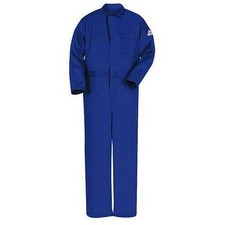 Coverall Flame Resistant Excel FR Navy Medium 30in Inseam Arc Flash PPE CAT 2