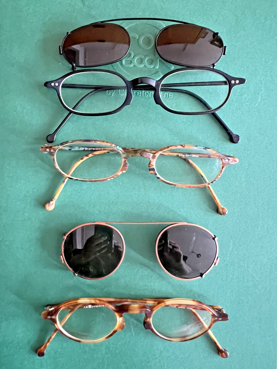 LA Eyeworks vintage glasses 3 pairs (mid-late 90s) all in original
