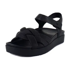 Vionic Rosa Womens Sandals Black Leather