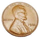 1941 P Lincoln Wheat Cent (G-F) Good to Fine Circulated 1c Copper Coin
