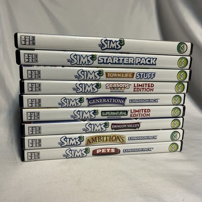 The Sims 3 & Stuff & Expansion Packs DVD-ROM PC Game Collection