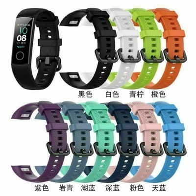 For Huawei Honor 4 Band 4 Soft Silicone Wristband Watch Strap Band Bracelet