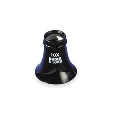 BAUSCH  LOMB 814113 Hastings Triplet Loupe,Size 10X 2RPA3