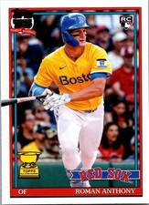 ROMAN ANTHONY 2026 Topps Series 1 75th Anniversary #T91-71  ALL-STAR ROOKIE CUP