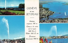 SUISSE GENEVE JET D EAU
