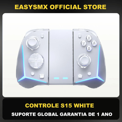 Easysmx S15 L/R Joypad Wireless RGB Controller Compatible with Nintendo Switch/O