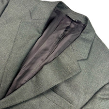 Jos. A Bank Men  s 100 Wool 2-Button Textured Blazer Jacket Brown   40R