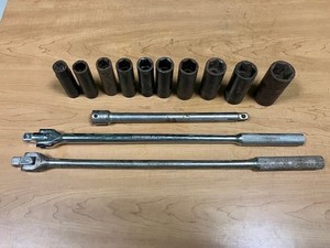 John Deere USA 1/2 Drive Metric Socket & Breaker Bars