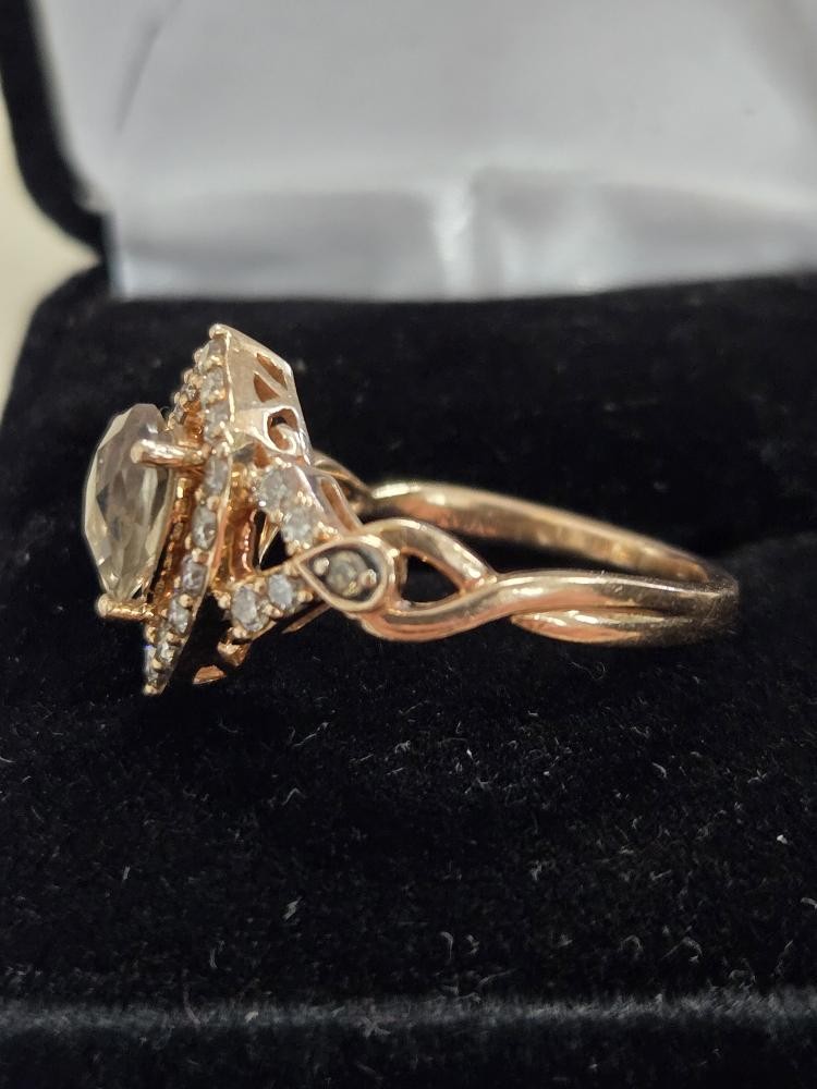 14K GOLD RING 5.6G SZ8.25 (VGS006902) SUSY LEVIAN View 2